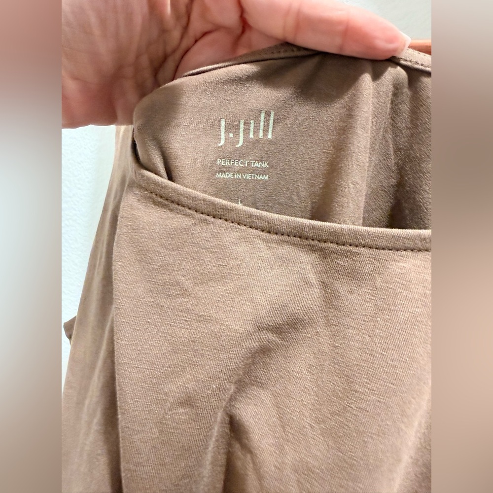 J. Jill Chocolate Brown Tank Top - Picture 2 of 4
